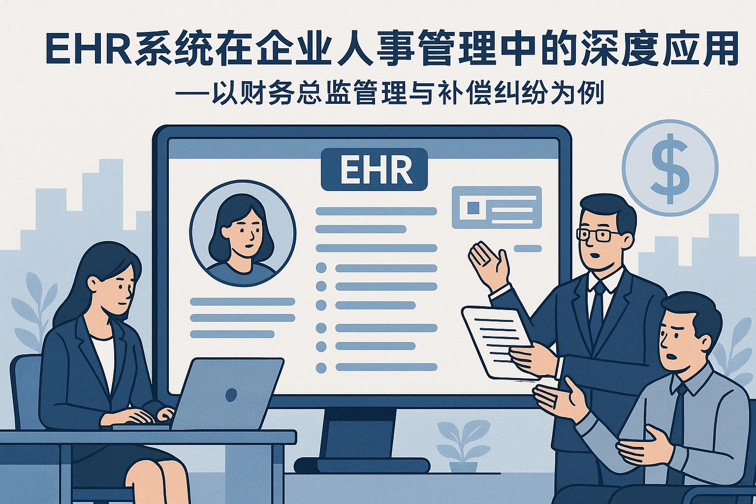 EHR系统在企业人事管理中的深度应用——以财务总监管理与补偿纠纷为例