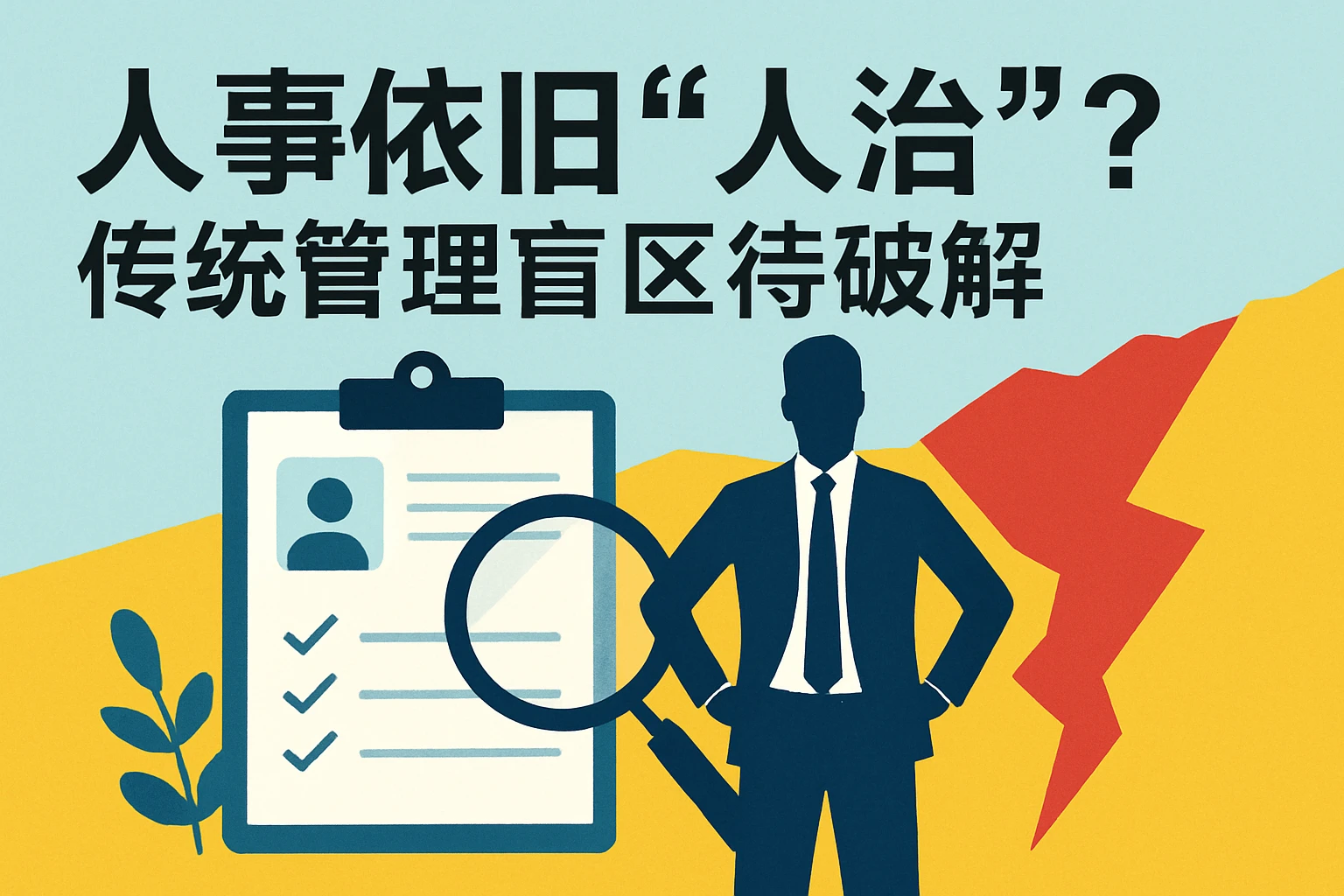 人事依旧“人治”？传统管理盲区待破解