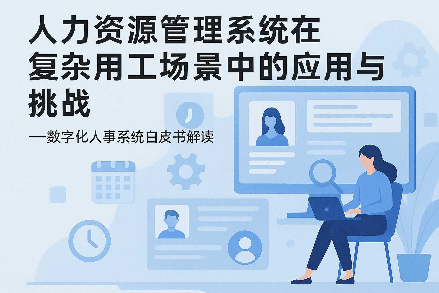 人力资源管理系统在复杂用工场景中的应用与挑战——数字化人事系统白皮书解读