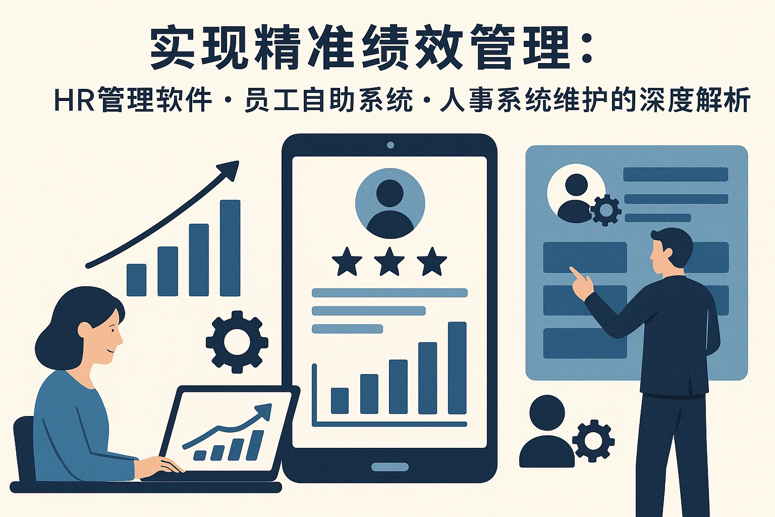 实现精准绩效管理：HR管理软件、员工自助系统与人事系统维护的深度解析
