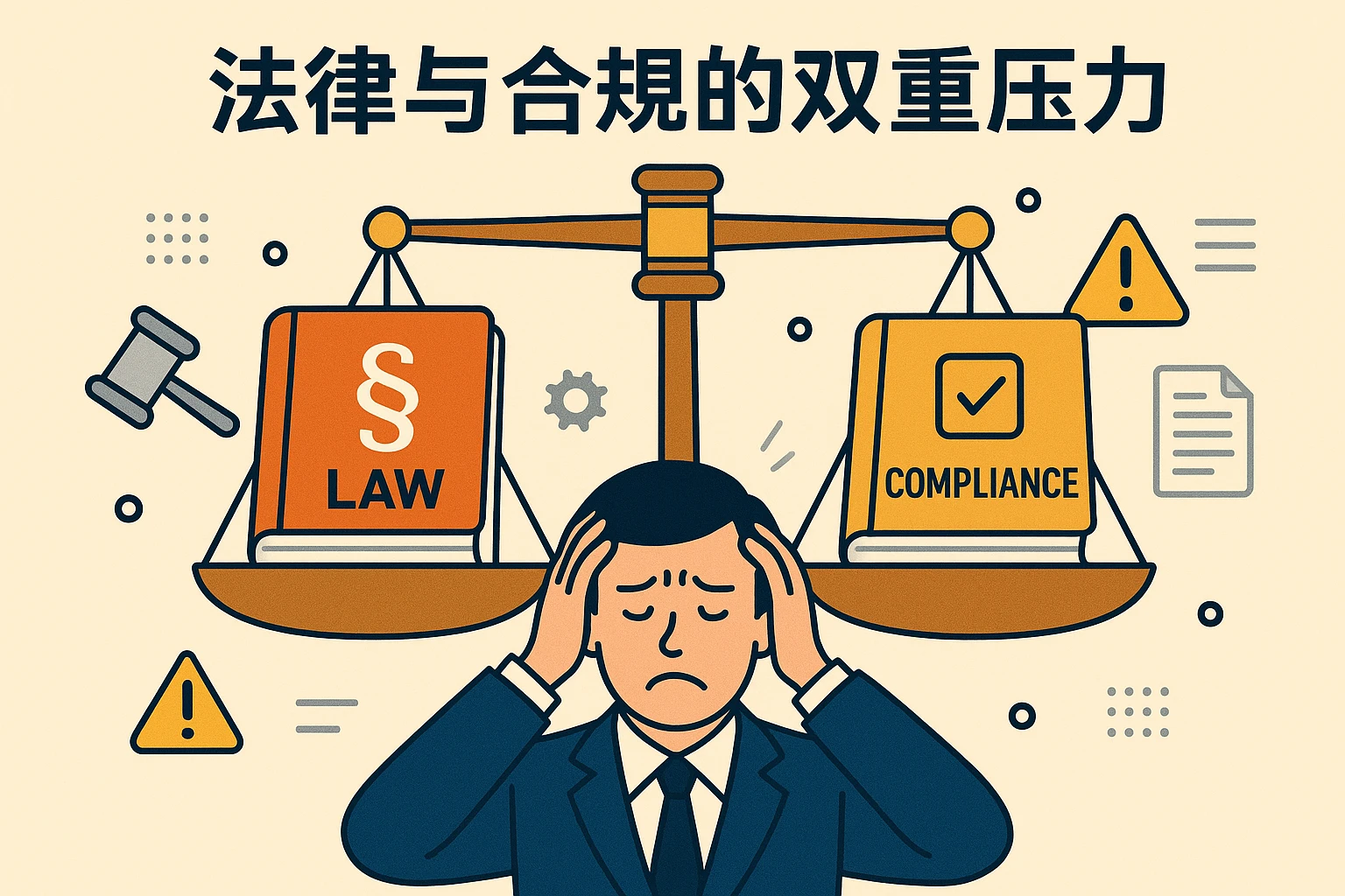法律与合规的双重压力