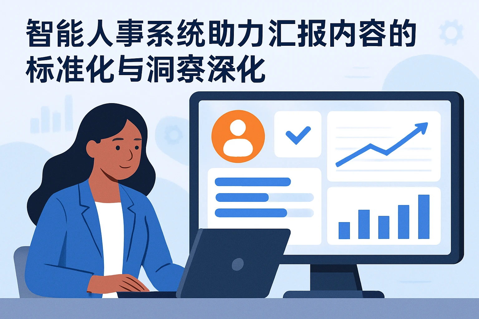 智能人事系统助力汇报内容的标准化与洞察深化