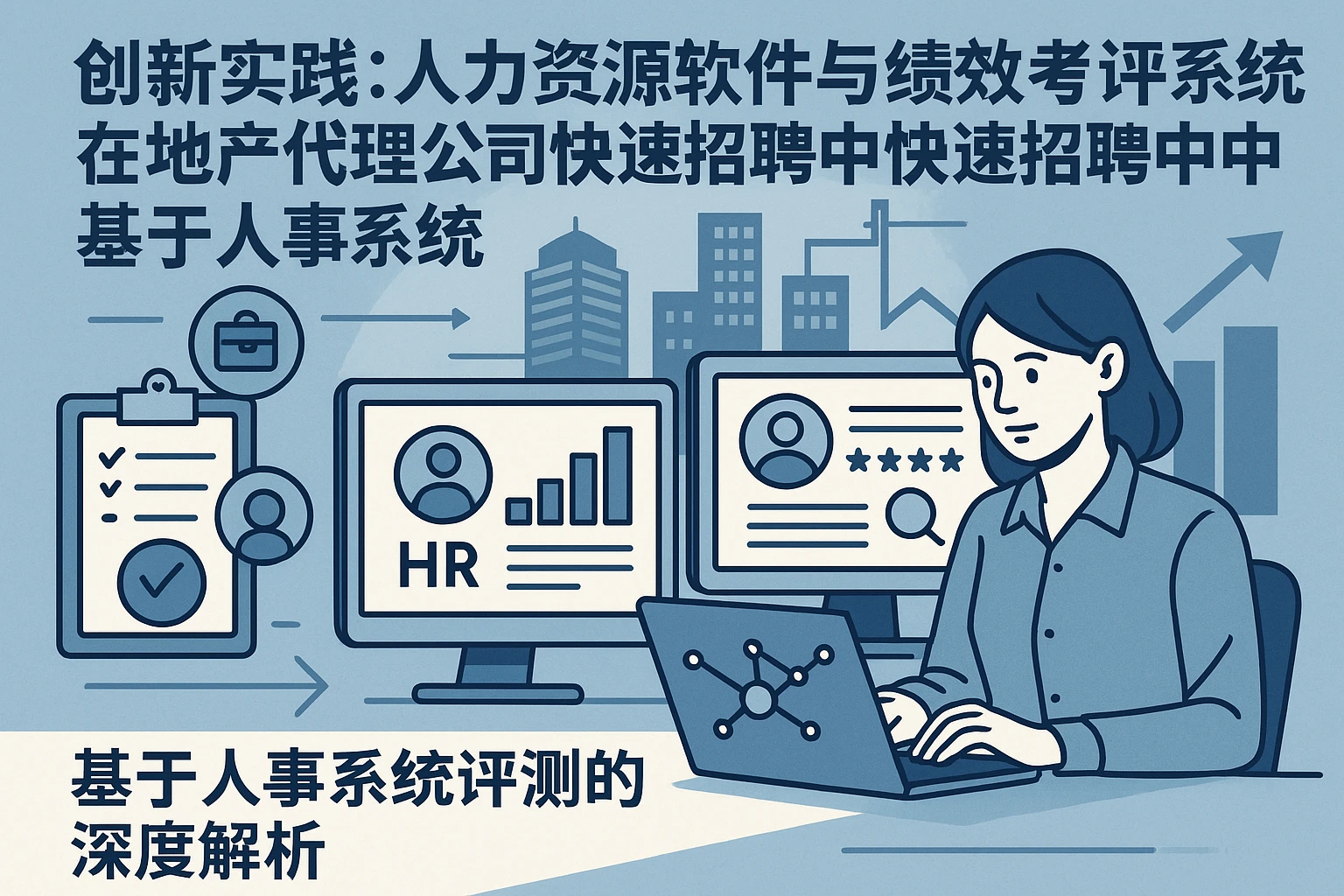 人力资源软件与绩效考评系统在地产代理公司快速招聘中的创新实践——基于人事系统评测的深度解析
