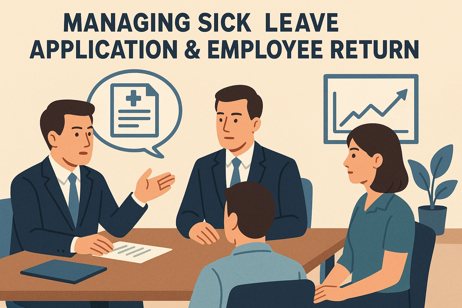 病假申请后的管理与员工回归