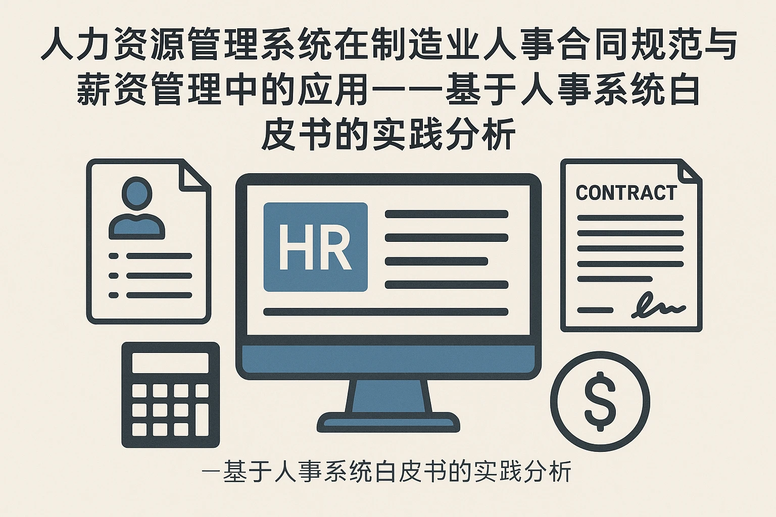 人力资源管理系统在制造业人事合同规范与薪资管理中的应用——基于人事系统白皮书的实践分析