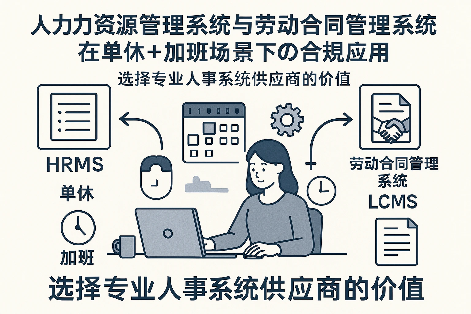 人力资源管理系统与劳动合同管理系统在单休+加班场景下的合规应用——选择专业人事系统供应商的价值