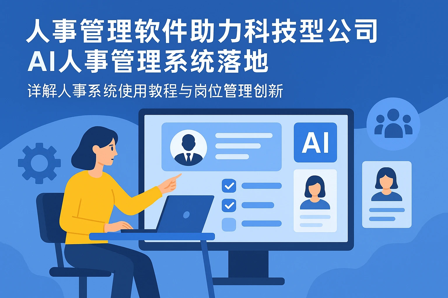 人事管理软件助力科技型公司AI人事管理系统落地——详解人事系统使用教程与岗位管理创新