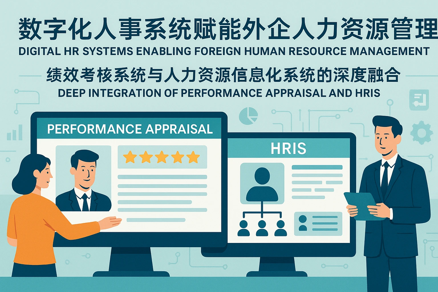 数字化人事系统赋能外企人力资源管理——绩效考核系统与人力资源信息化系统的深度融合