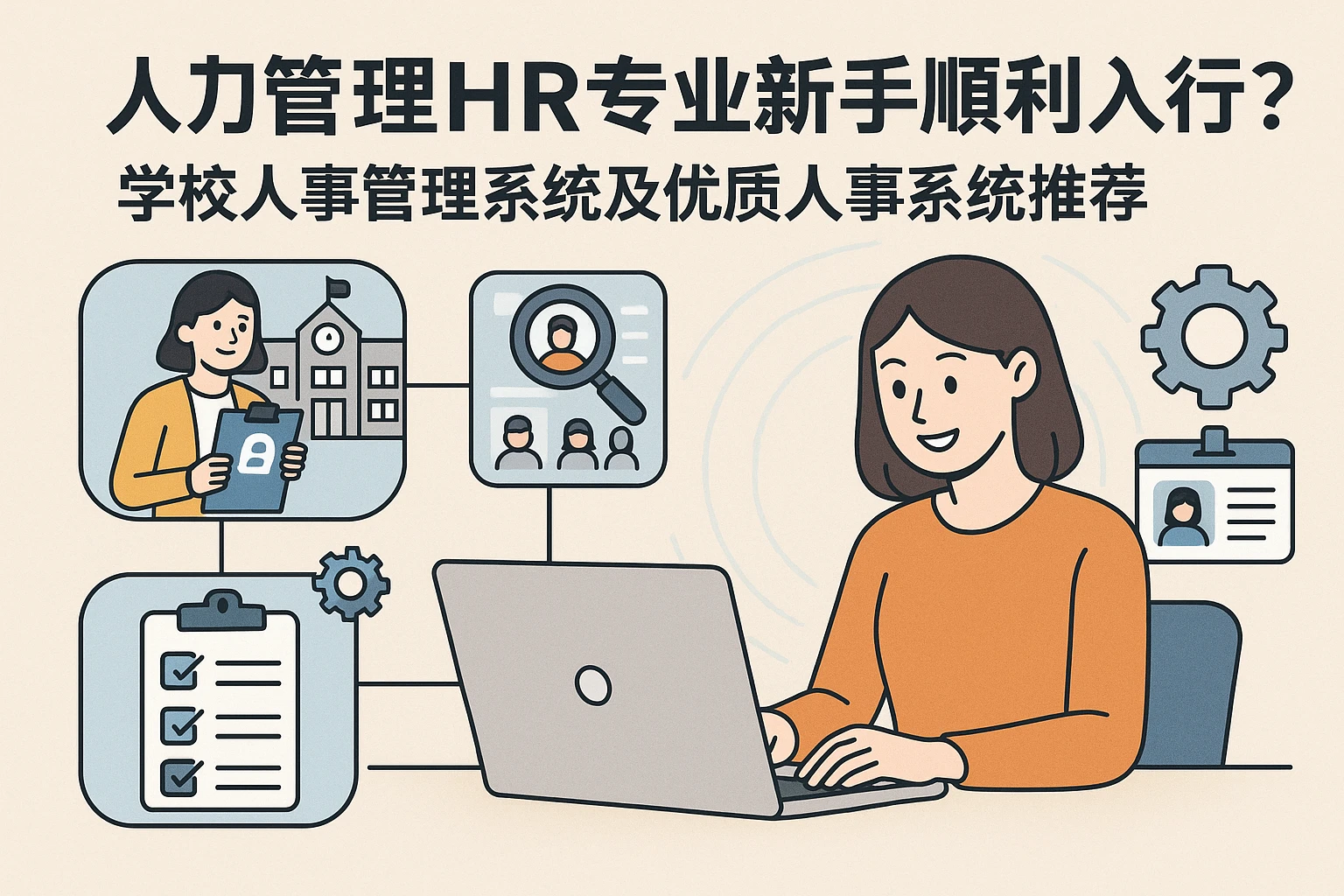 人力资源管理系统如何帮助非HR专业新手顺利入行？——学校人事管理系统及优质人事系统推荐