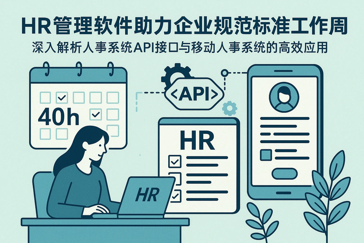 HR管理软件助力企业规范非标准工作周：深入解析人事系统API接口与移动人事系统的高效应用