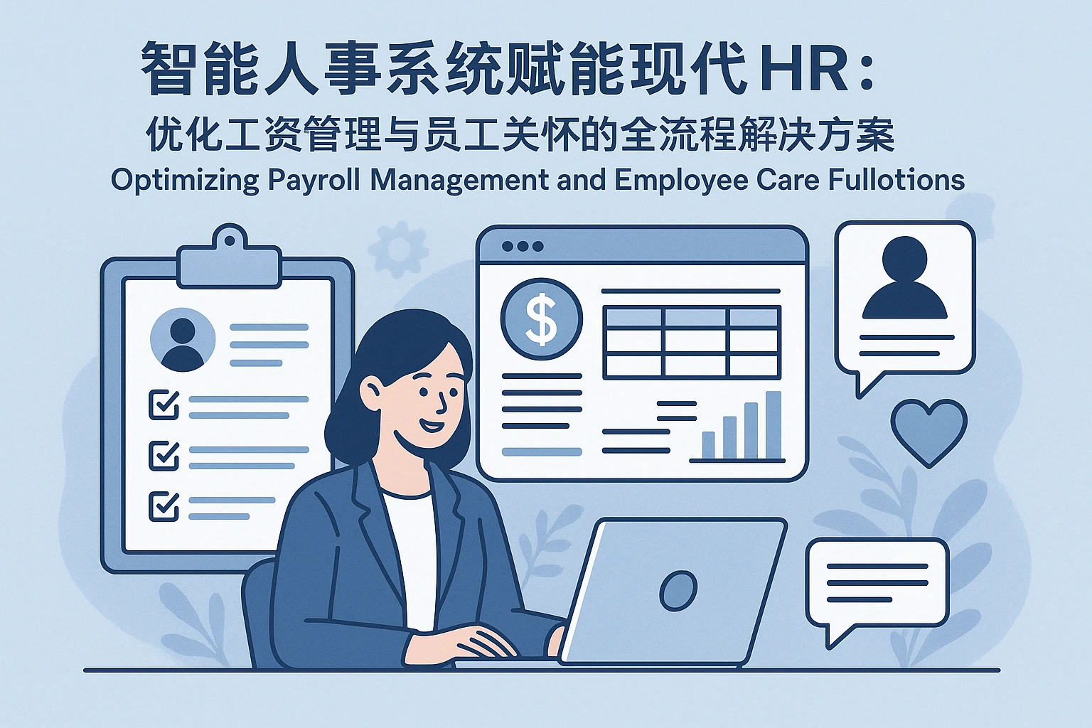 智能人事系统赋能现代HR：优化工资管理与员工关怀的全流程解决方案