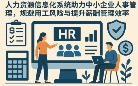 人力资源信息化系统助力中小企业人事管理，规避用工风险与提升薪酬管理效率