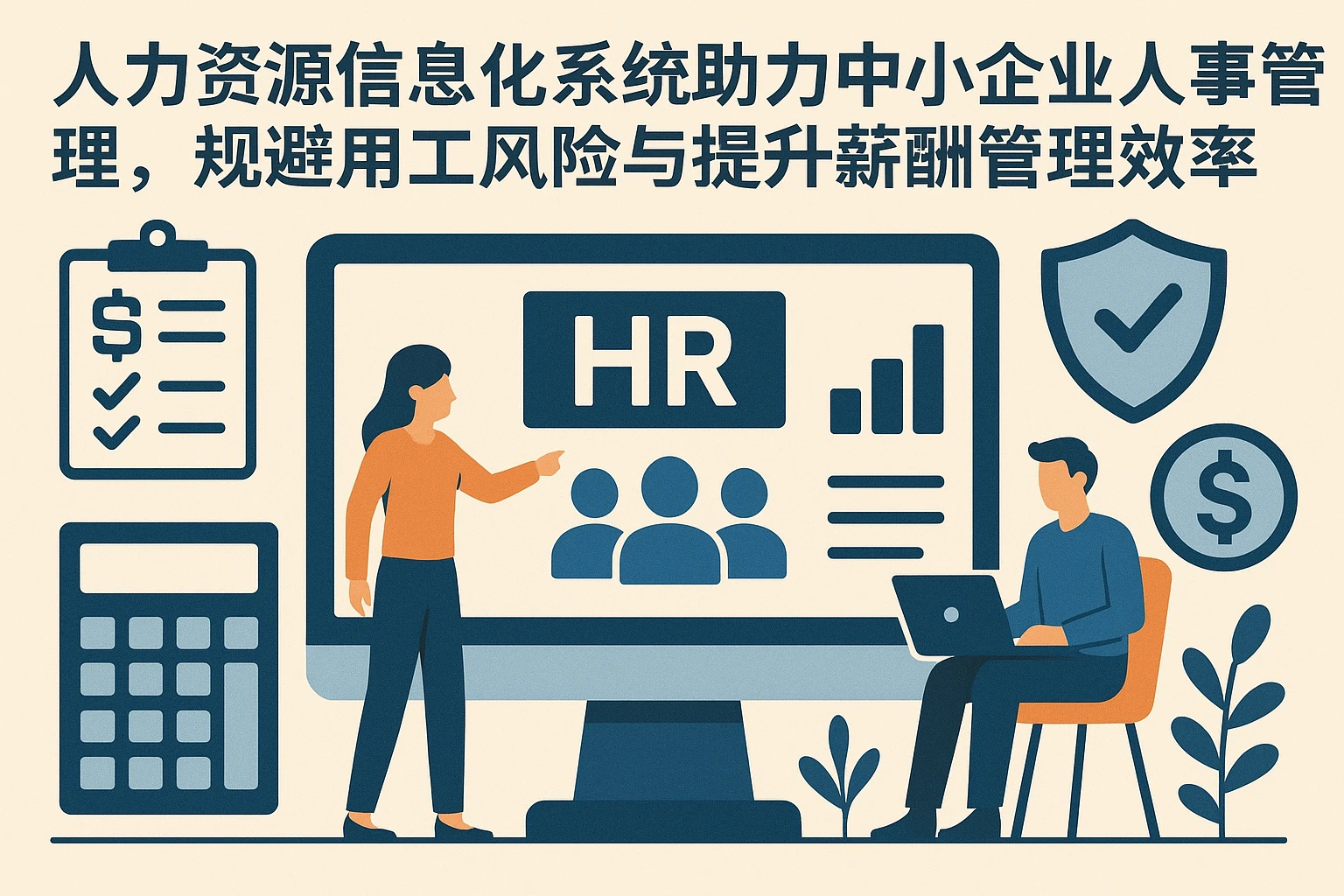 人力资源信息化系统助力中小企业人事管理，规避用工风险与提升薪酬管理效率