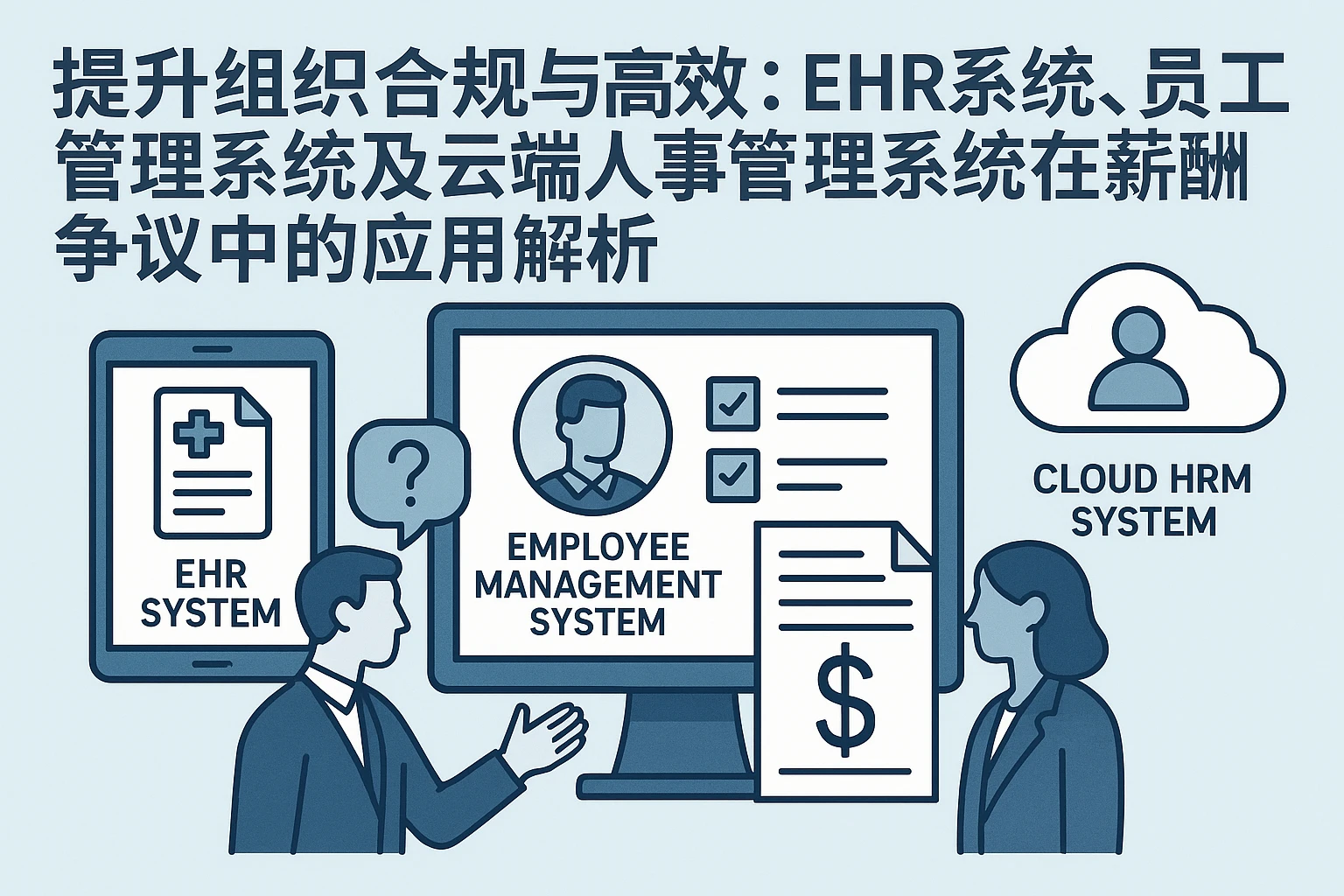 提升组织合规与高效：EHR系统、员工管理系统及云端人事管理系统在薪酬争议中的应用解析