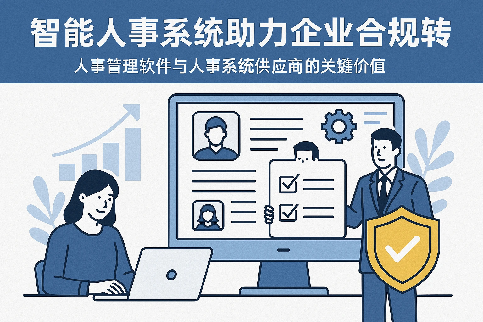 智能人事系统助力企业合规转型——人事管理软件与人事系统供应商的关键价值