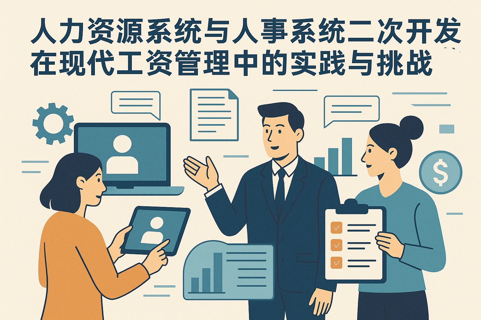 人力资源系统与人事系统二次开发在现代工资管理中的实践与挑战