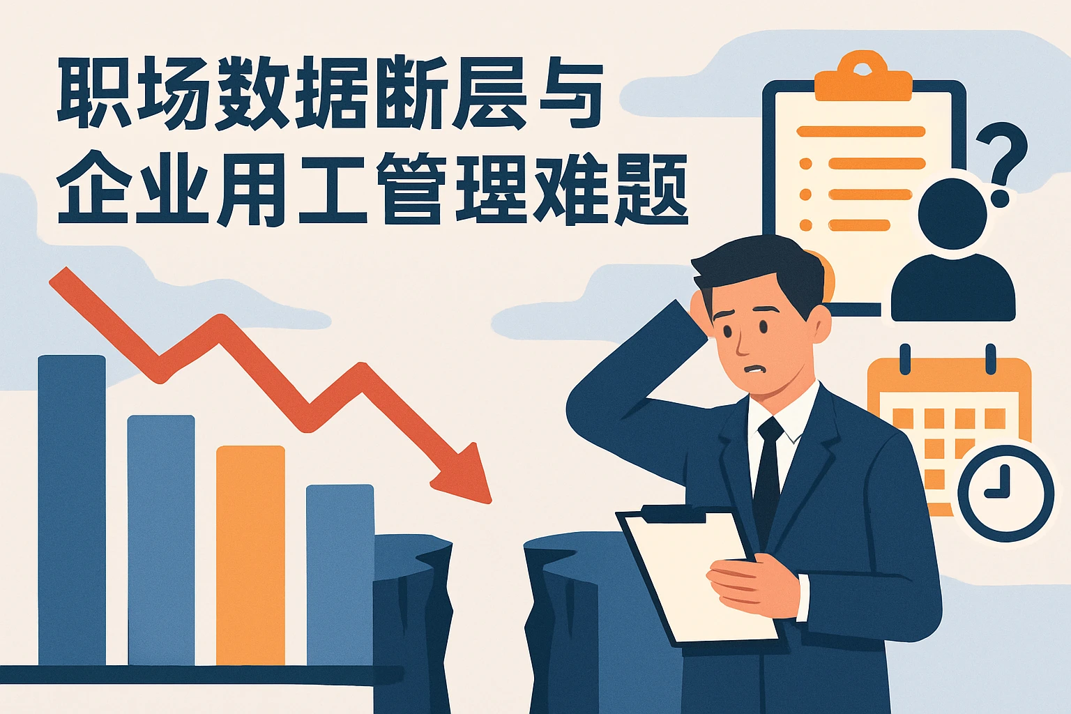 职场数据断层与企业用工管理难题