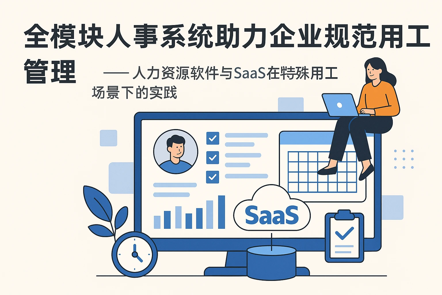 全模块人事系统助力企业规范用工管理——人力资源软件与SaaS在特殊用工场景下的实践