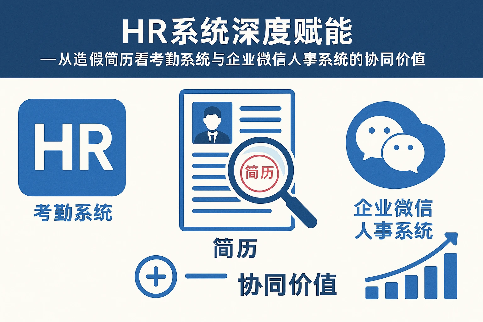 HR系统深度赋能——从造假简历看考勤系统与企业微信人事系统的协同价值