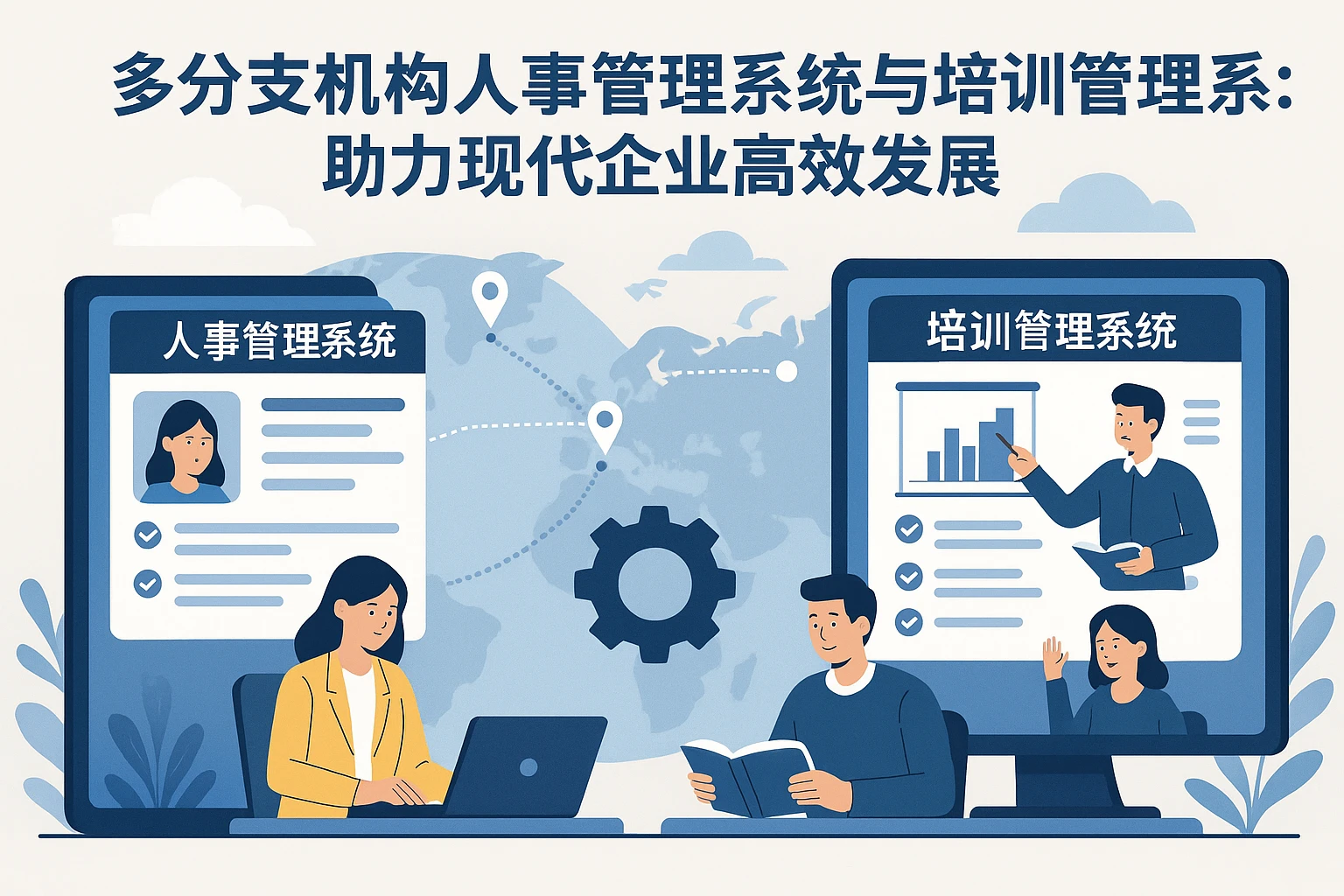 多分支机构人事管理系统与培训管理系统：助力现代企业高效发展