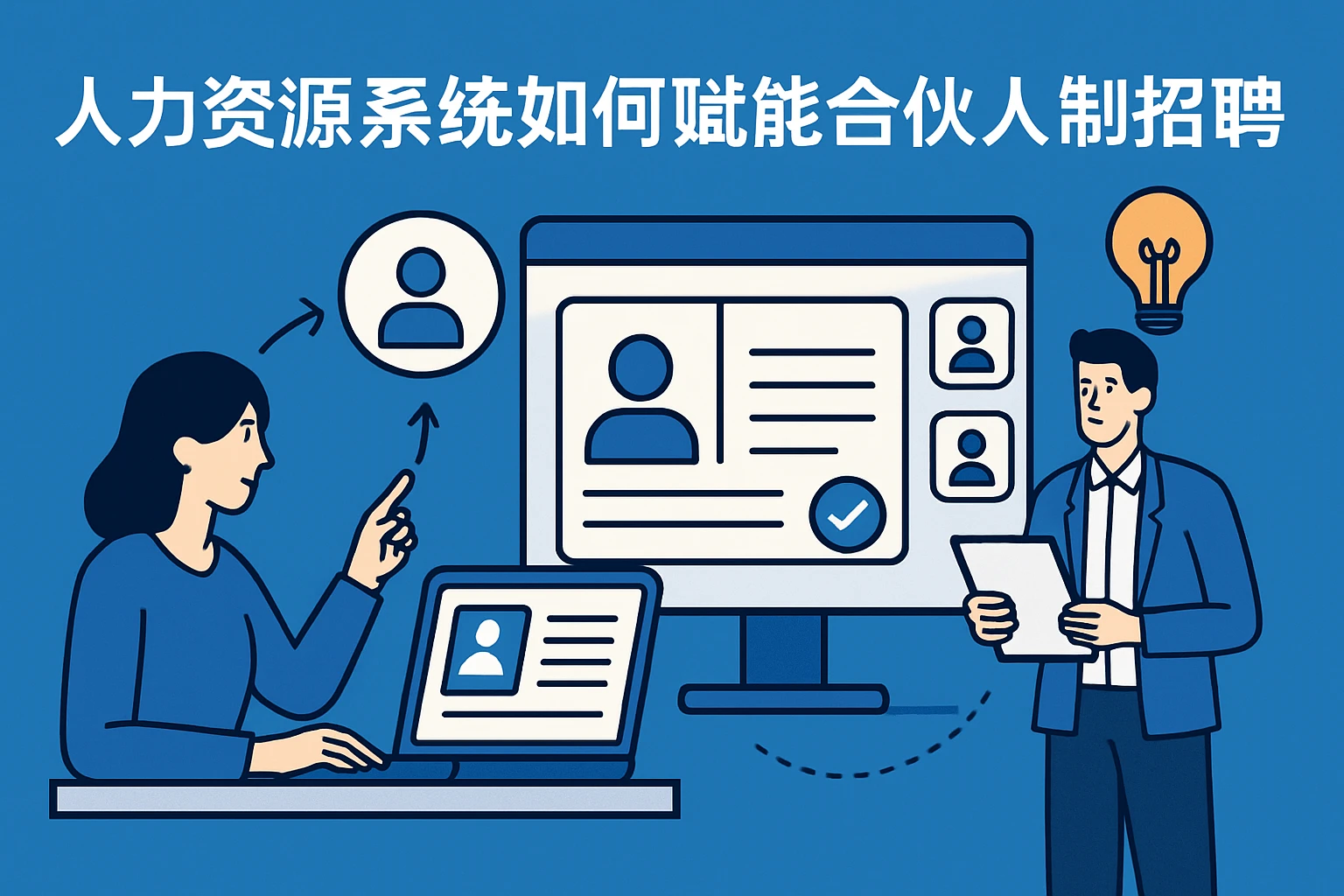 人力资源系统如何赋能合伙人制招聘