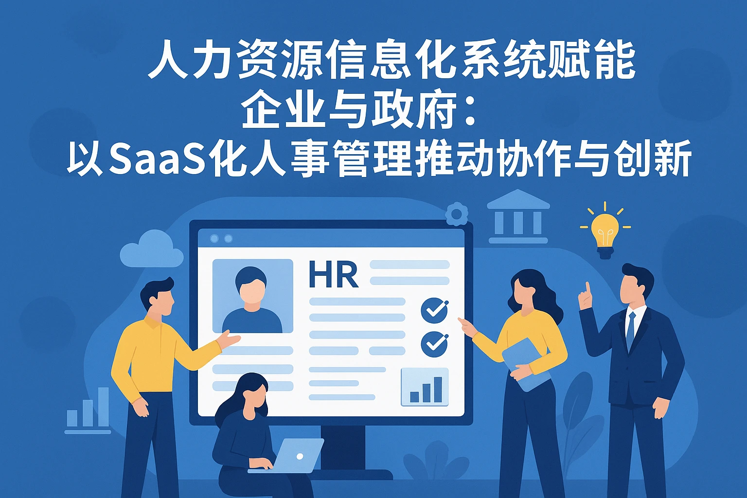 人力资源信息化系统赋能企业与政府：以SaaS化人事管理推动协作与创新