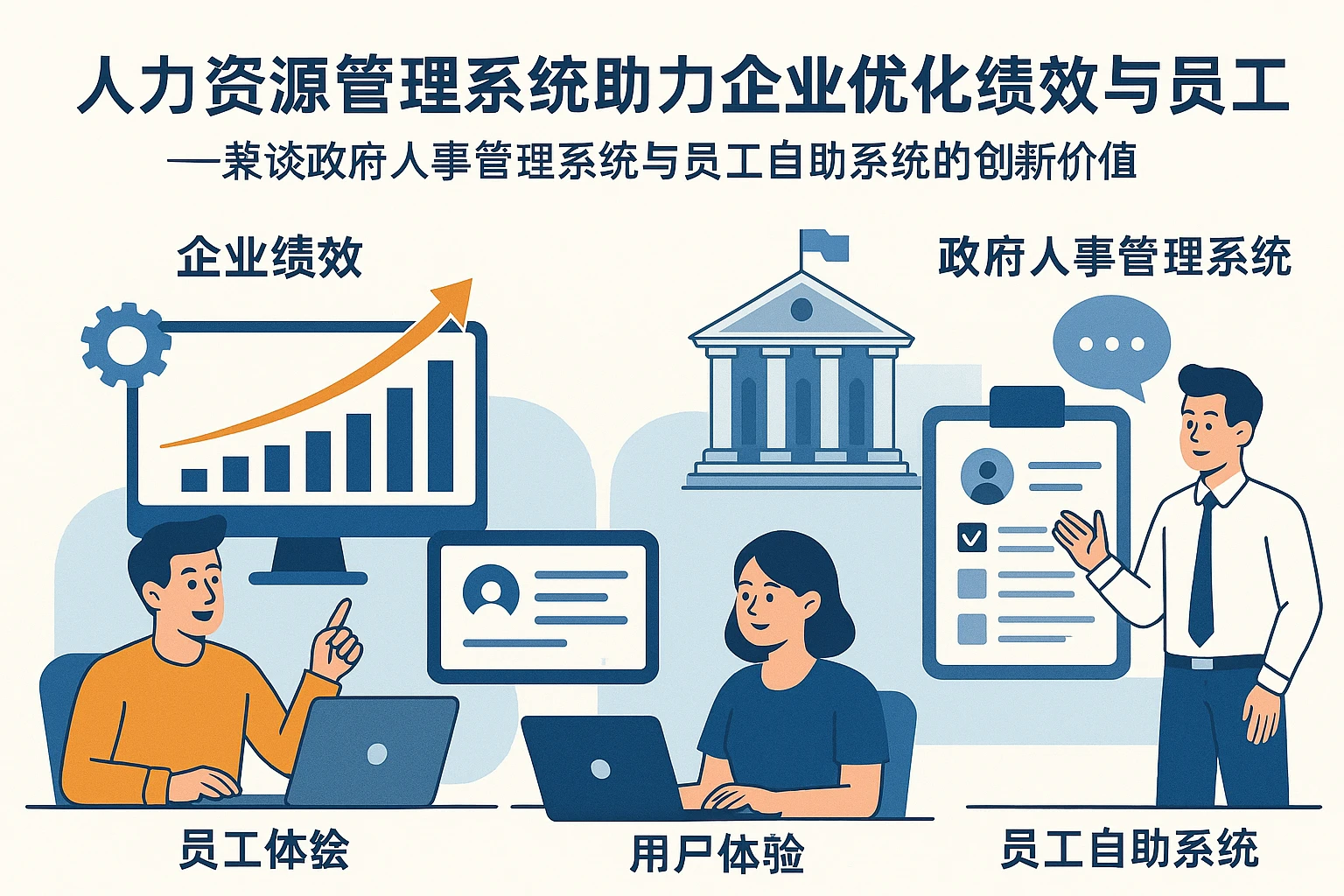 人力资源管理系统助力企业优化绩效与员工体验——兼谈政府人事管理系统与员工自助系统的创新价值