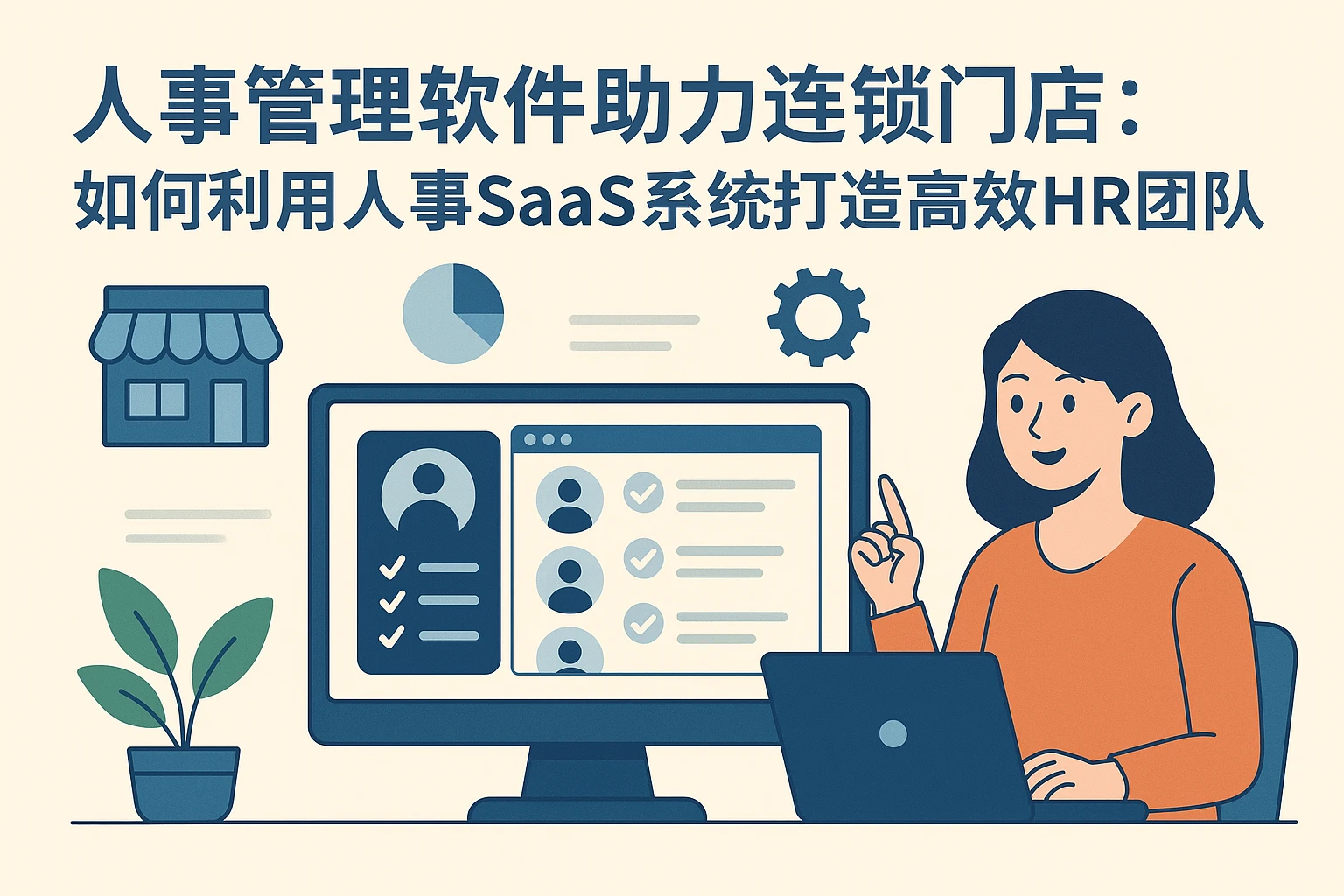 人事管理软件助力连锁门店：如何利用人事SaaS系统打造高效HR团队