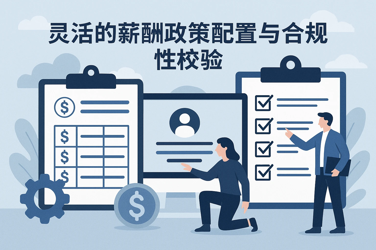 灵活的薪酬政策配置与合规性校验