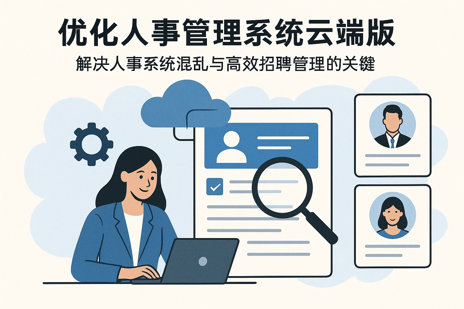 优化人事管理系统云端版：解决人事系统混乱与高效招聘管理的关键