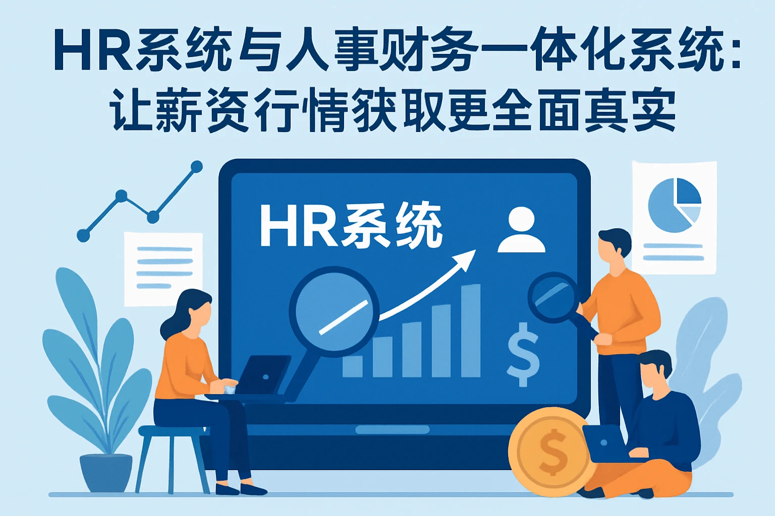 HR系统与人事财务一体化系统：让薪资行情获取更全面真实