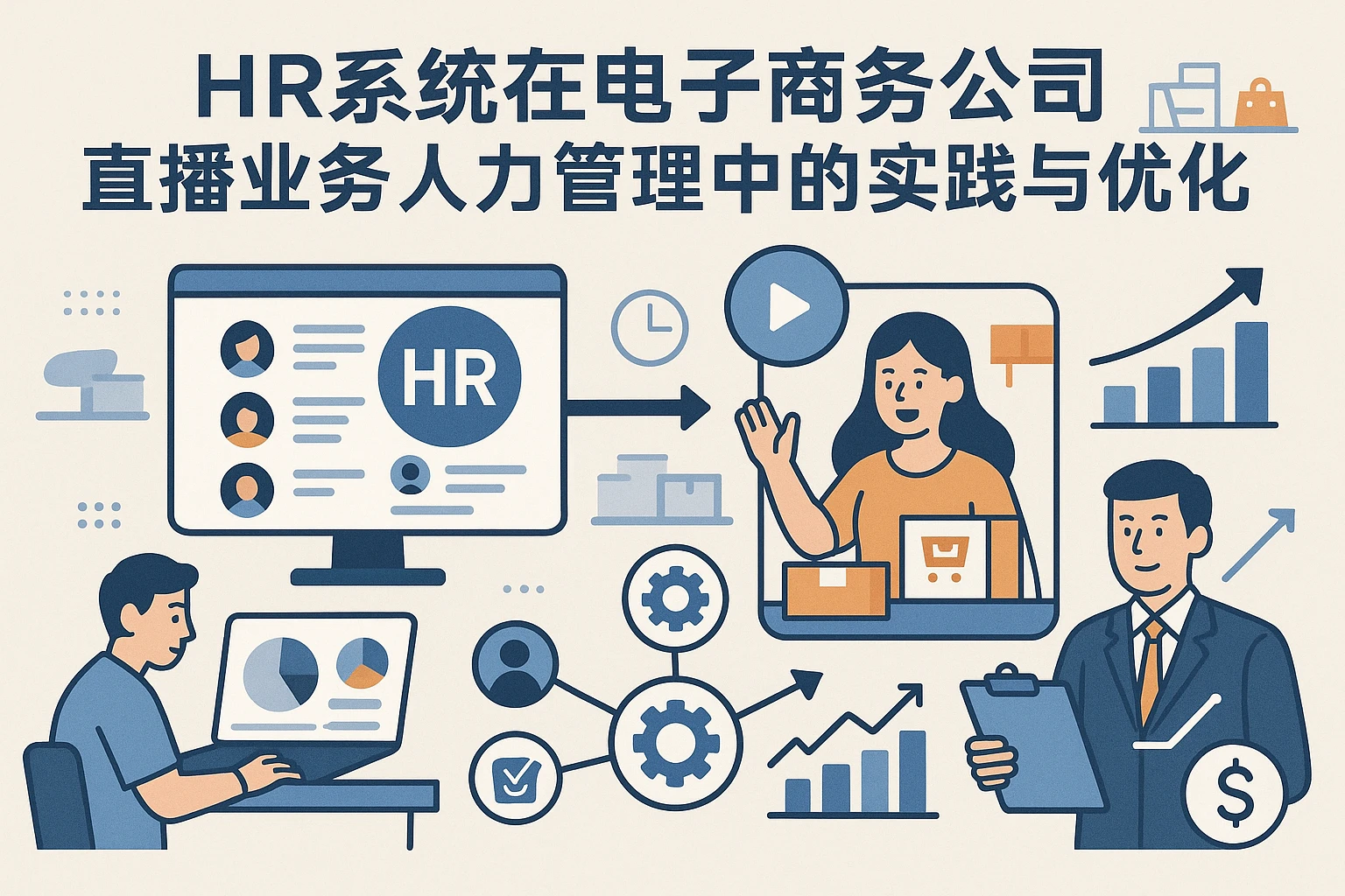 HR系统在电子商务公司直播业务人力管理中的实践与优化