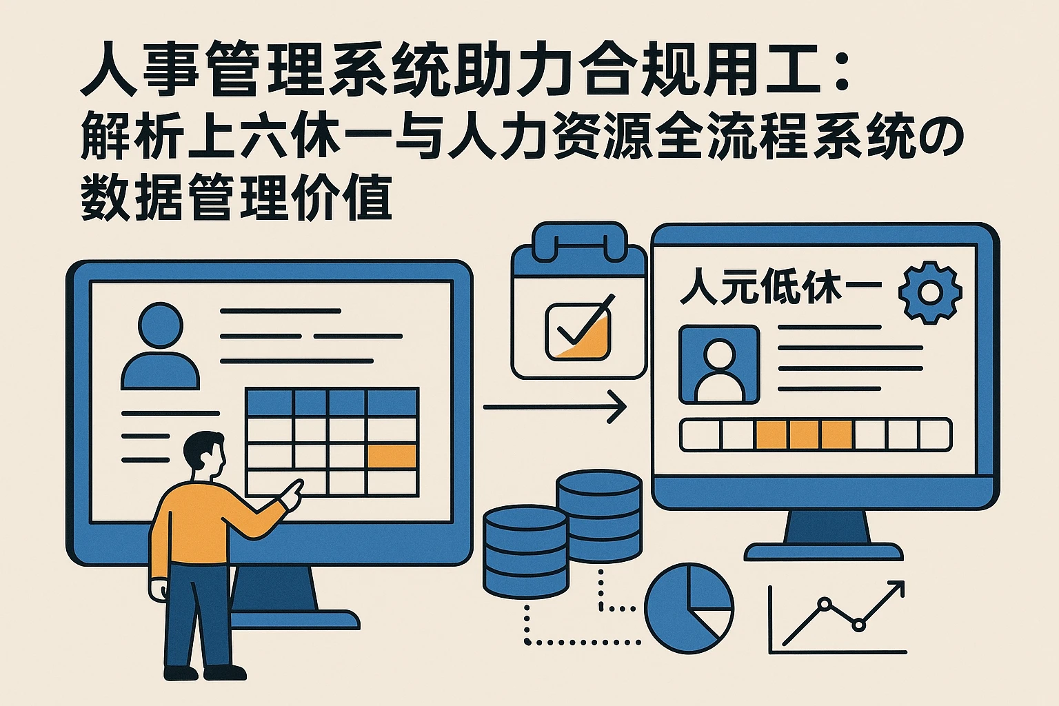 人事管理系统助力合规用工：解析上六休一与人力资源全流程系统的数据管理价值