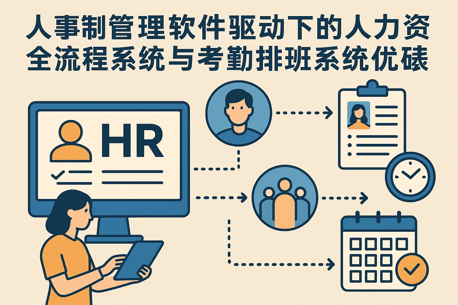 人事管理软件驱动下的人力资源全流程系统与考勤排班系统优化实践