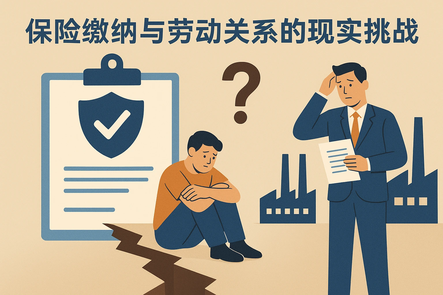 1.2 保险缴纳与劳动关系的现实挑战