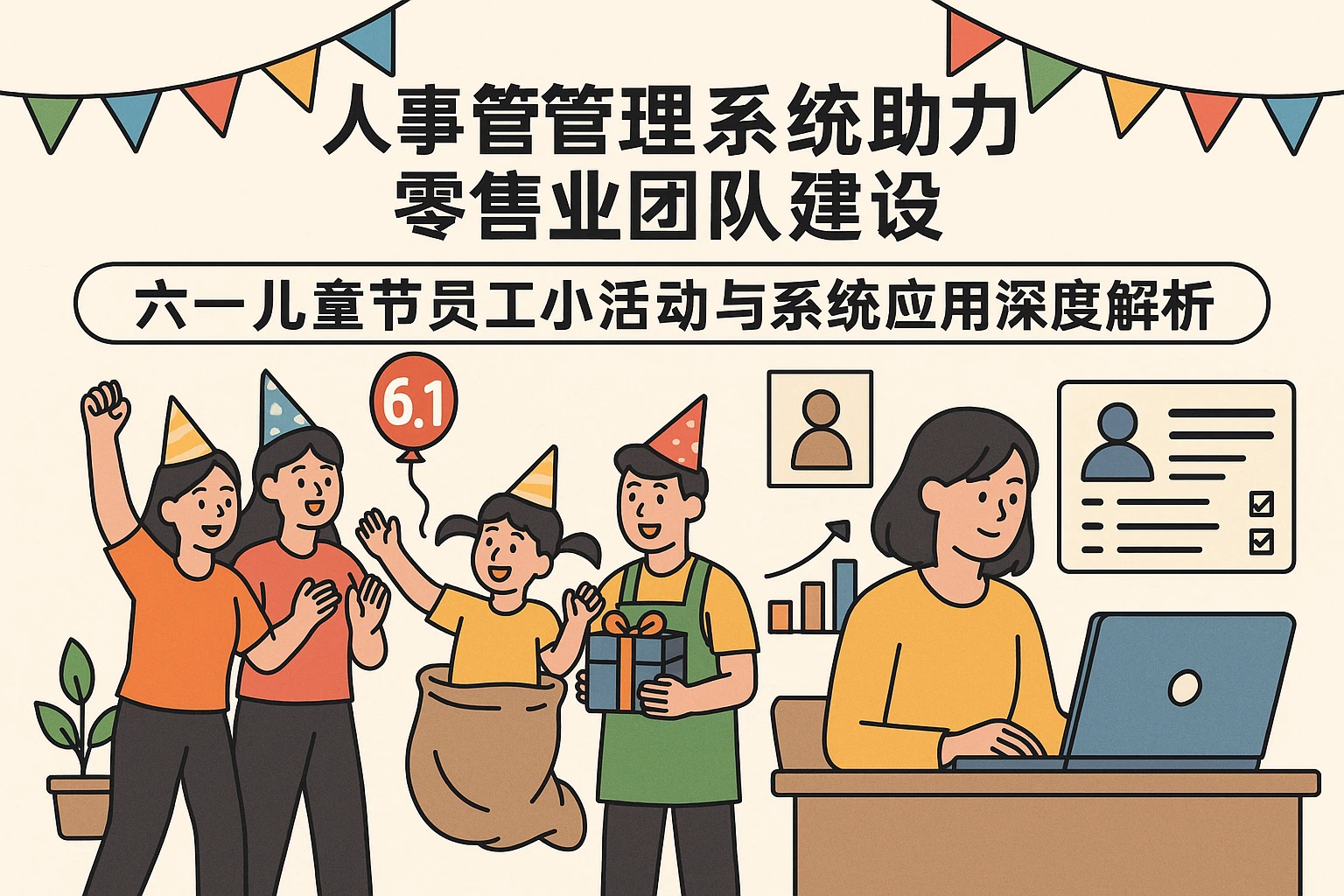 人事管理系统助力零售业团队建设——六一儿童节员工小活动与系统应用深度解析