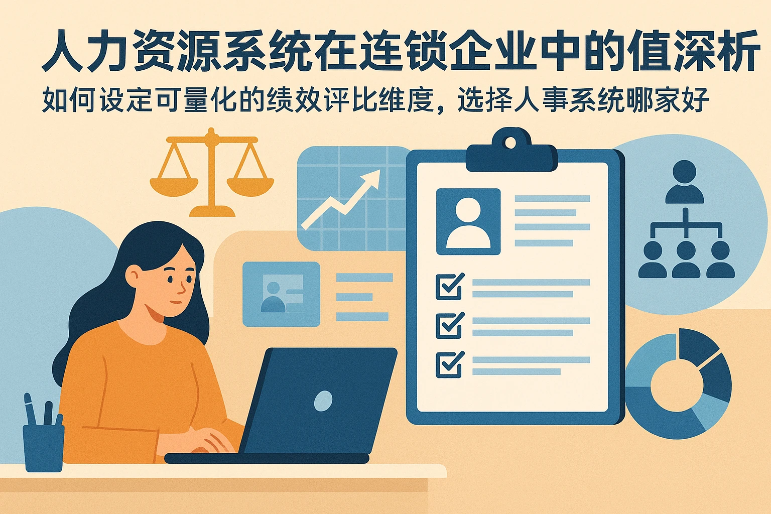 人力资源系统在连锁企业中的价值深析——如何设定可量化的绩效评比维度，选择人事系统哪家好