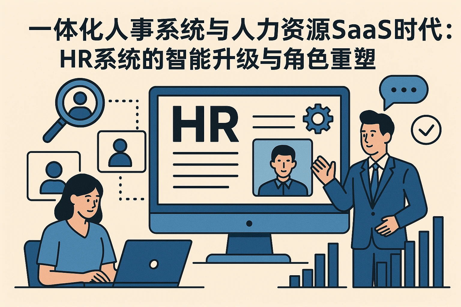 一体化人事系统与人力资源SaaS时代:HR系统的智能升级与角色重塑