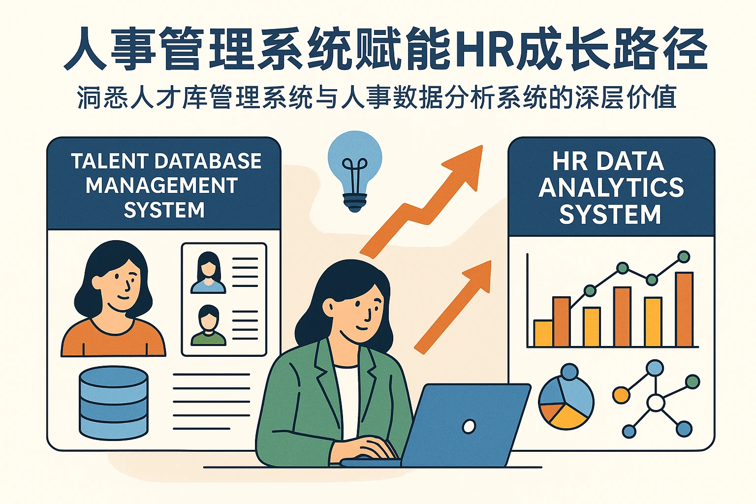 人事管理系统赋能HR成长路径：洞悉人才库管理系统与人事数据分析系统的深层价值