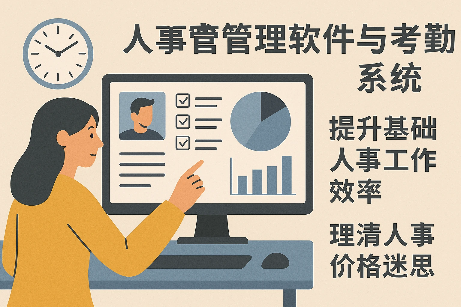 人事管理软件与考勤系统：提升基础人事工作效率，理清人事系统价格迷思