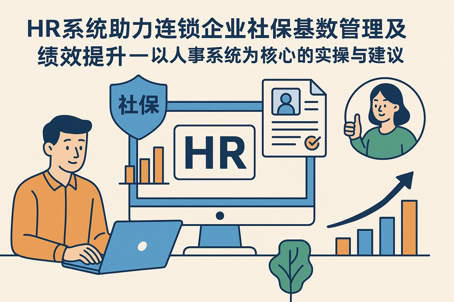 HR系统助力连锁企业社保基数管理及绩效提升——以人事系统为核心的实操与建议