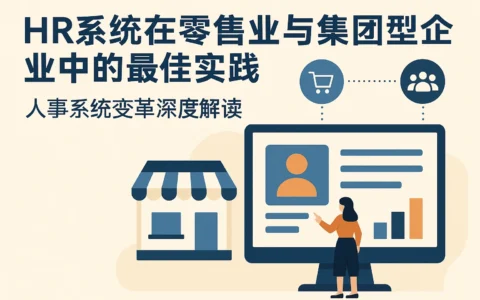 HR系统在零售业与集团型企业中的最佳实践——人事系统变革深度解读