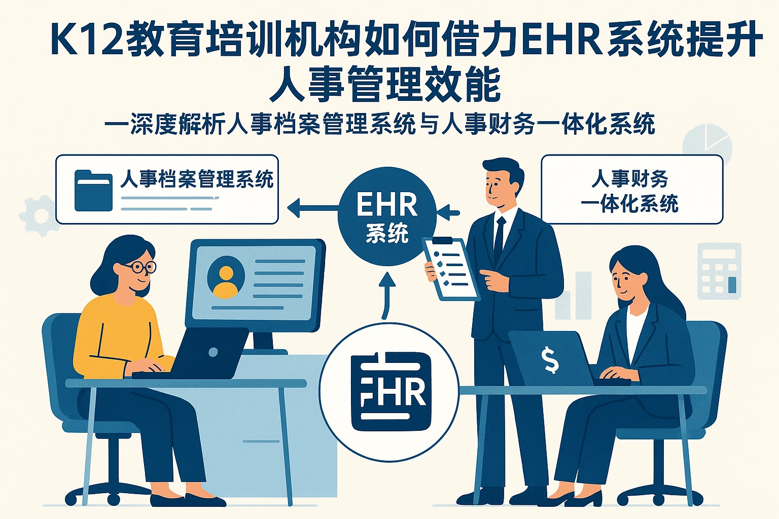 K12教育培训机构如何借力EHR系统提升人事管理效能——深度解析人事档案管理系统与人事财务一体化系统