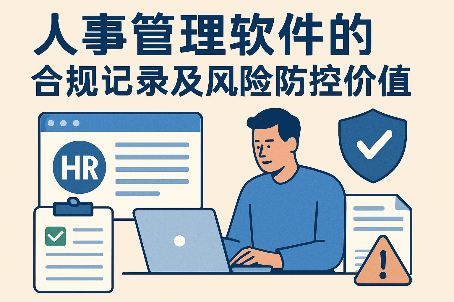 人事管理软件的合规记录及风险防控价值