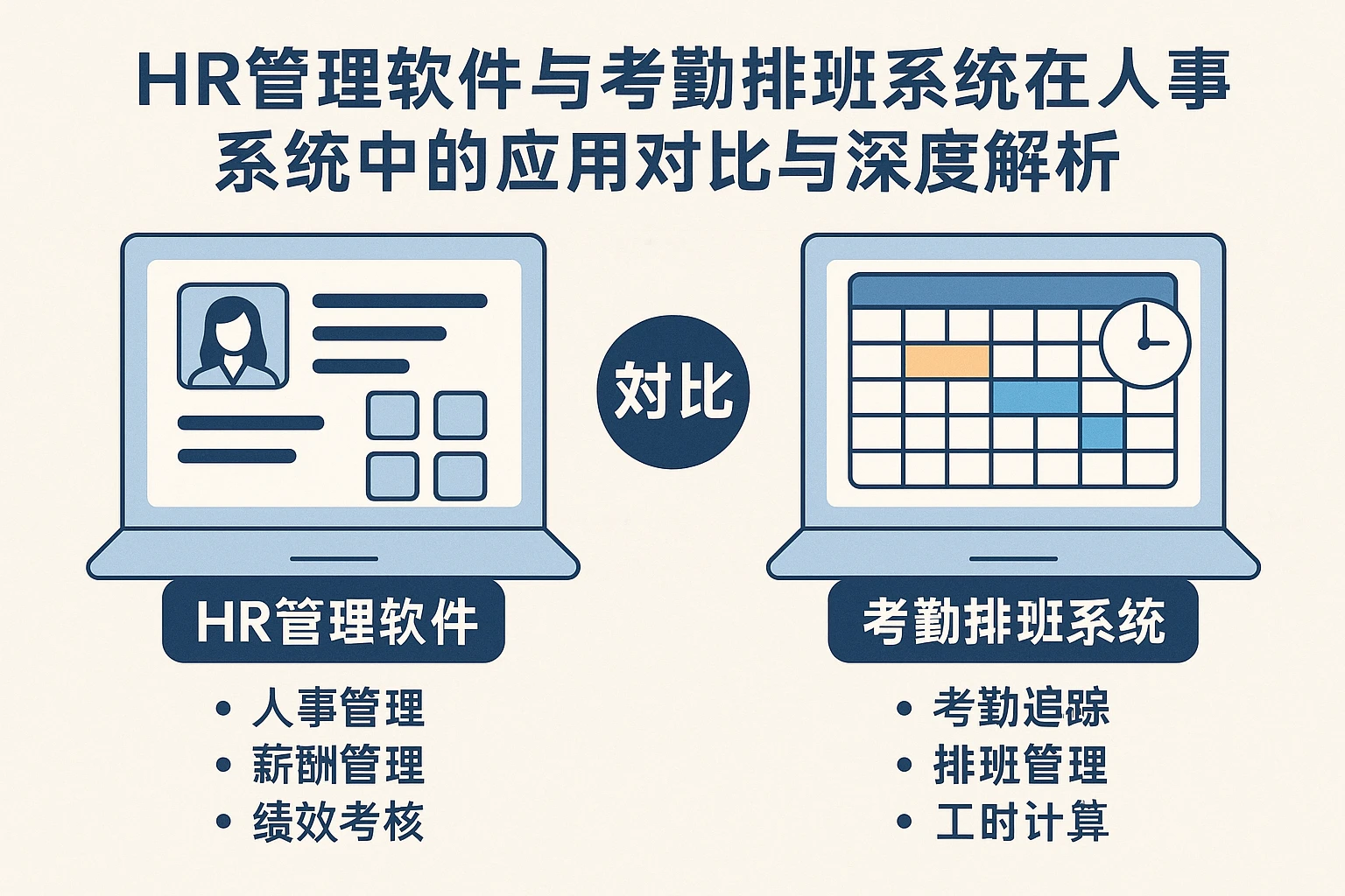 HR管理软件与考勤排班系统在人事系统中的应用对比与深度解析