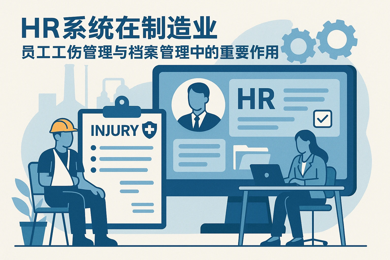 HR系统在制造业员工工伤管理与档案管理中的重要作用