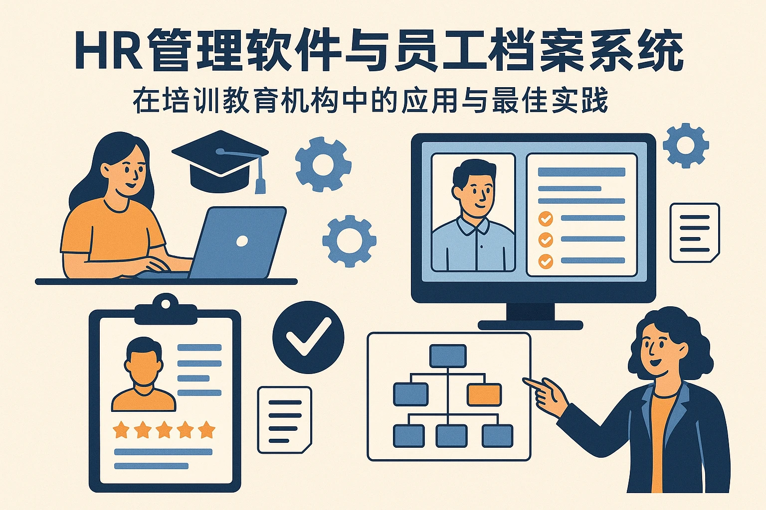 HR管理软件与员工档案系统在培训教育机构中的应用与最佳实践