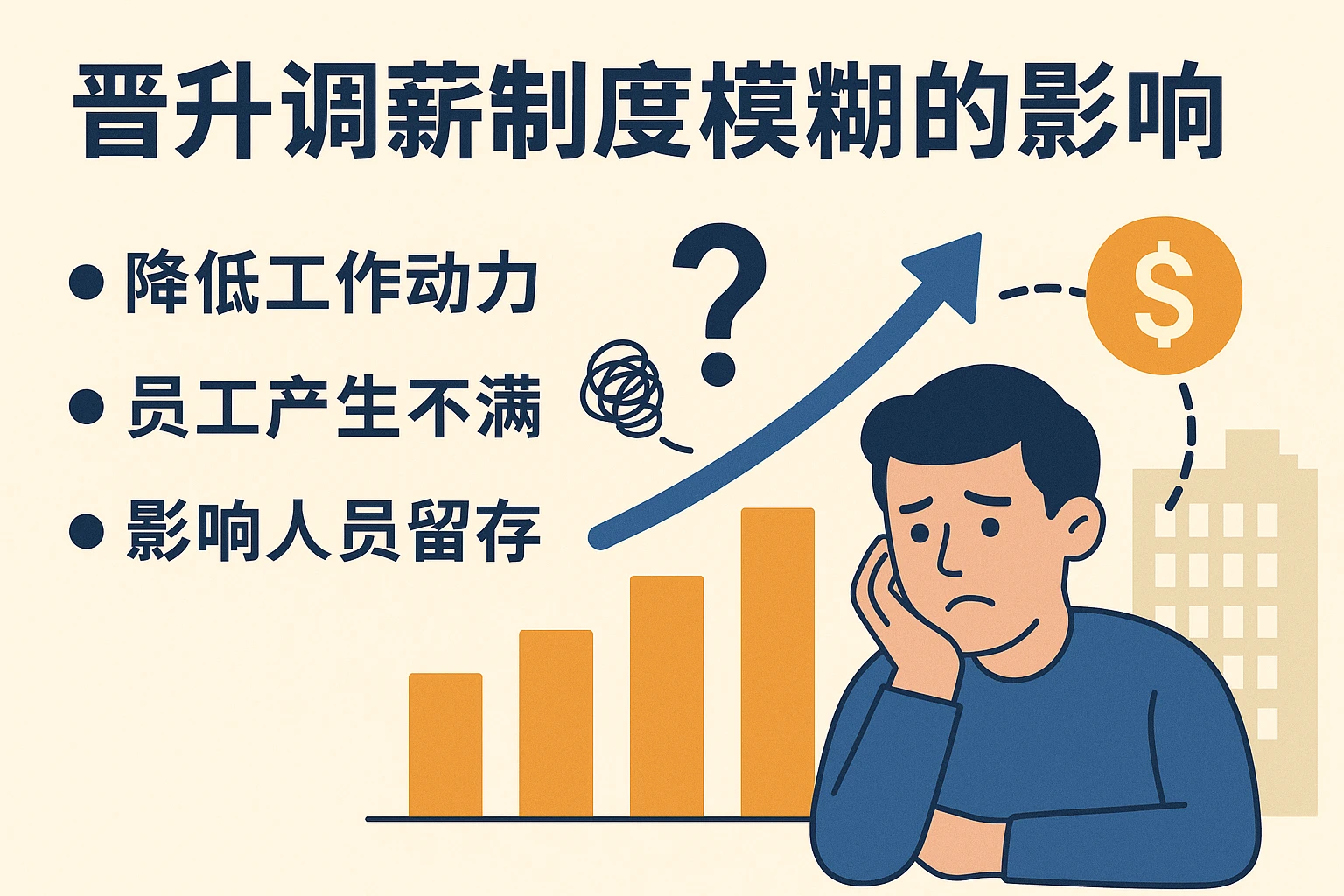 晋升调薪制度模糊的影响