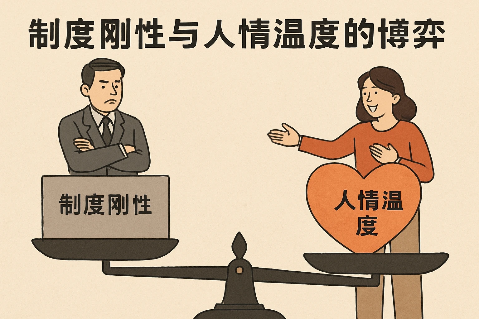 制度刚性与人情温度的博弈