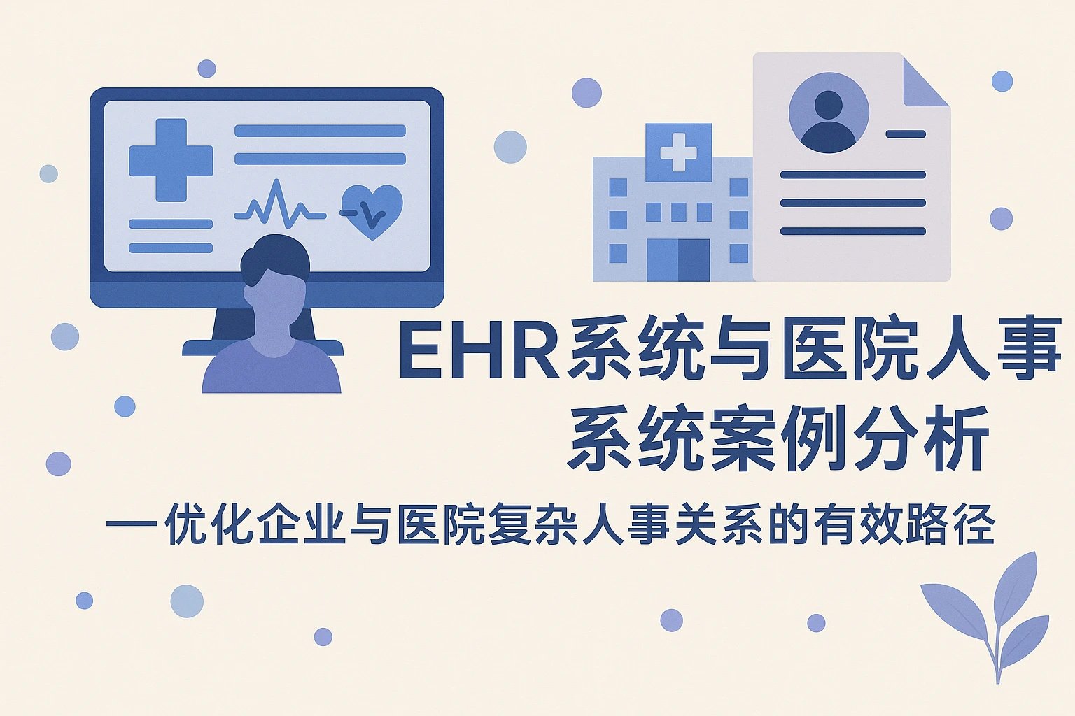 EHR系统与医院人事系统案例分析——优化企业与医院复杂人事关系的有效路径